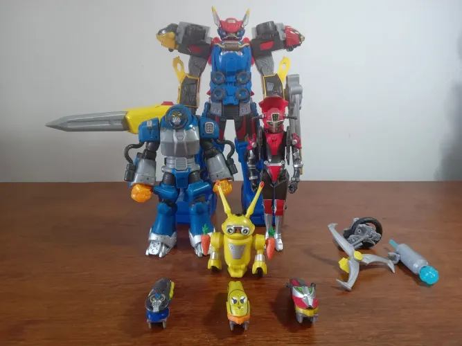 Action Figure Power Rangers Beast Morphers Hasbro Megazord 