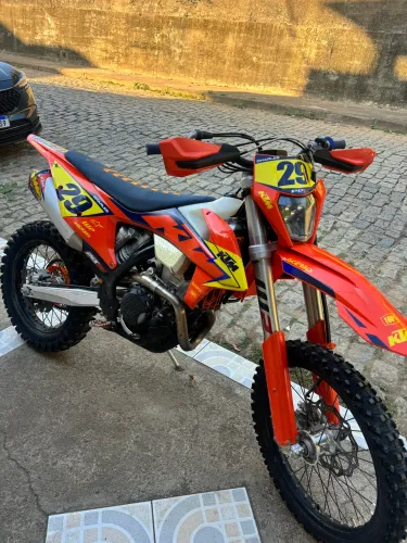 Vendo ou troco KTM 350 exc-f