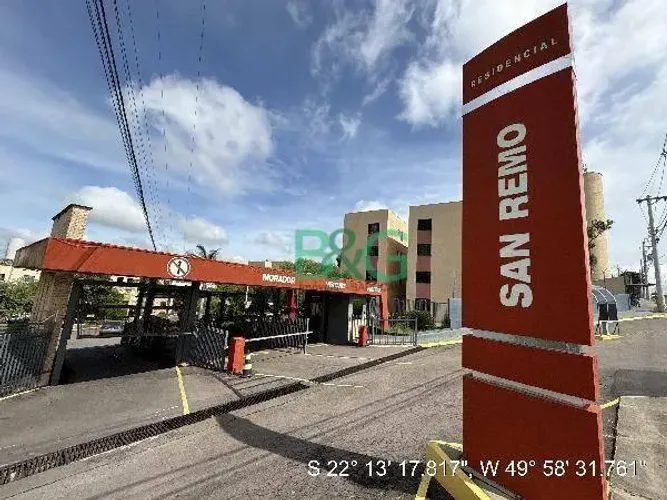 Apartamento com 2 dormitórios à venda, 44 m² por R$ 85.466,19 - Jardim Califórnia - Maríli