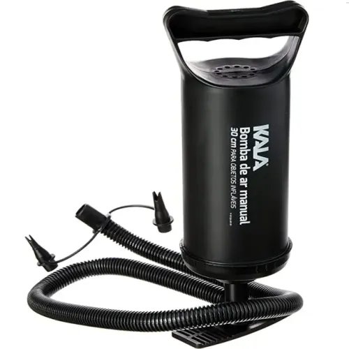 Bomba de Ar Manual para Infláveis 30cm. Colchões, Bóias e Piscinas.