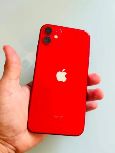 IPHONE 11 RED 256GB - 97% BATERIA - TELA NOVA (SÓ VENDA)