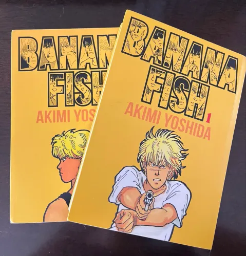 Mangá Banana Fish Vol1 e Vol2