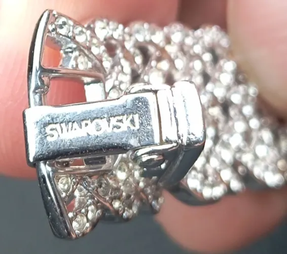 Bracelete Pulseira Original Swarovski 