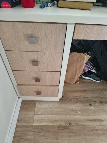 Conjunto guarda roupa com bancada de 