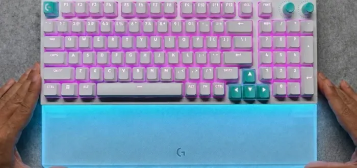 Teclado Logitech G512X + Palm Rest