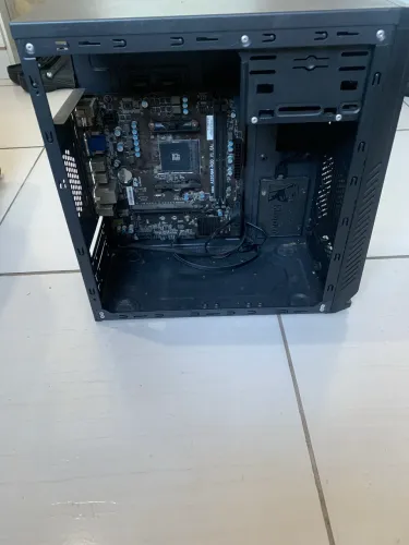 Pc para peças, processador, memória e placa mãe