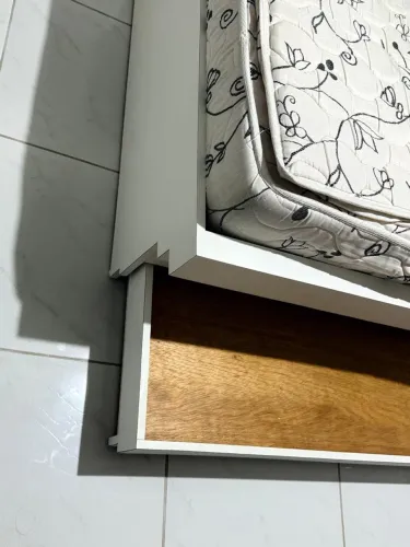 Cama solteirão com colchão