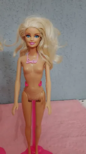 Barbie Loira Original Mattel Com colar Original
