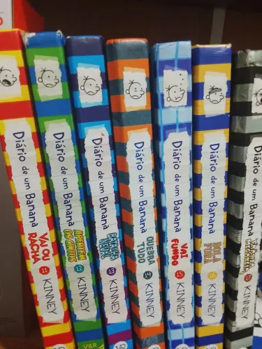 Livros diário de um banana de 11 a 17