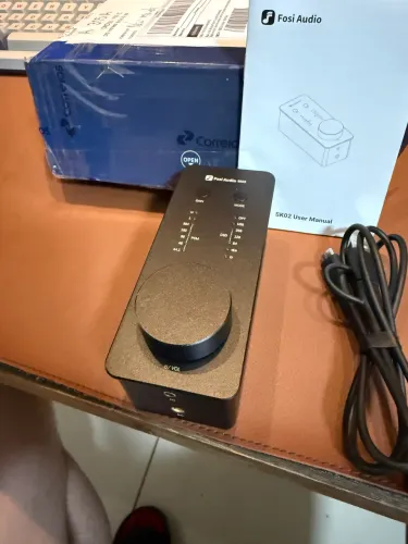 Amplificador e DAC Fosi Sk02
