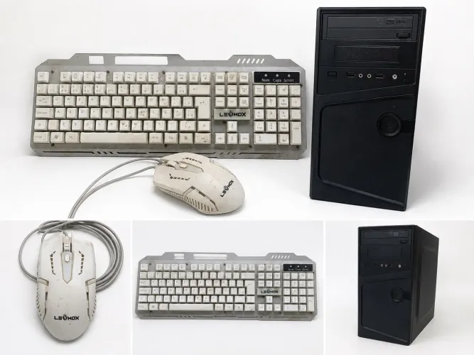 VENDO TECLADO, MOUSE E CX CPU