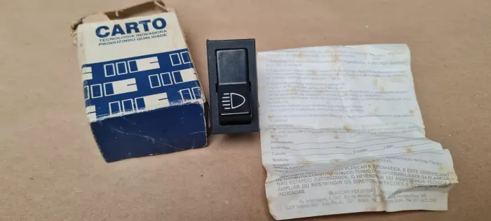 Fiat 147, botão farol