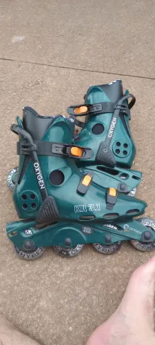 Patins oxigen kR 3.1 seminovo raríssimo modelo