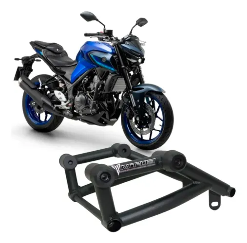 Stunt Race (Protetor do Motor) e Grade protetora do Radiador da MT-03  2022 a 2026