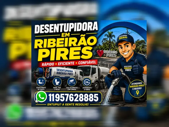 Desentupidora Em Ribeirão Pires ?