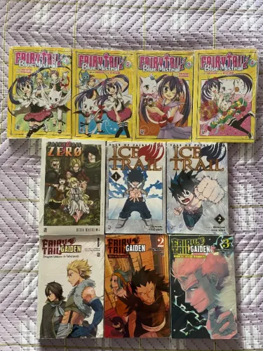 Fairy Tail Blue Mistral + Gaiden + Ice Trail + Zero - Todos Completos