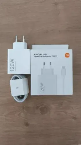 Carregador Xiaomi 120W Turbo original lacrado - carrega rápido 1h