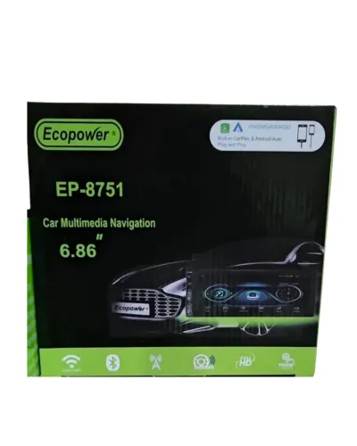 Multimídia Android EP 8751 6,68" 1Din