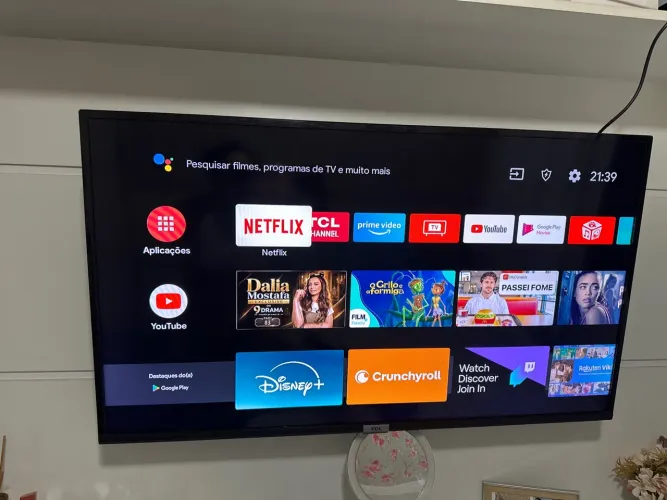 Vendo TV TCL 43 polegadas smart tv,funcionando perfeitamente
