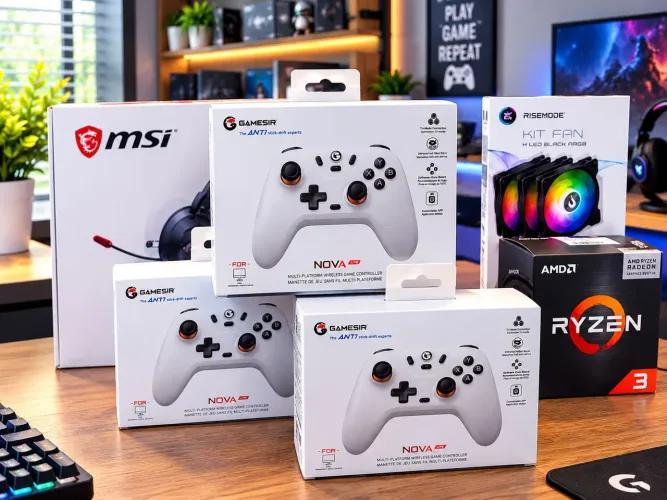 Controle Gamer Wireless a Partir de $50 (Acessório novo Caixa lacrada)