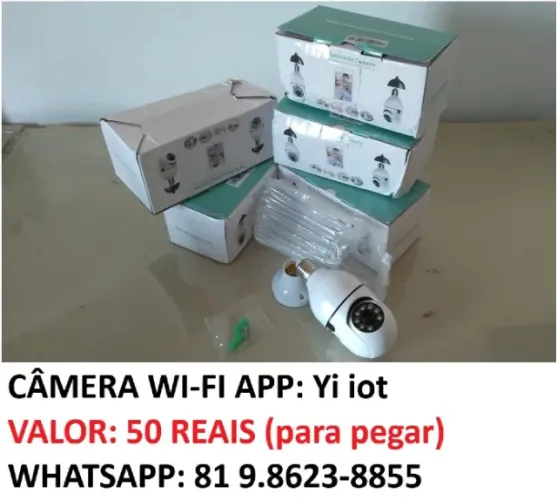 CÂMERA ROTATIVA YI IOT 360GRAU WI-FI