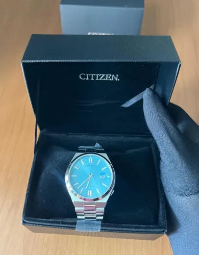 Relógio Citizen Tsuyosa Azul Tiffany