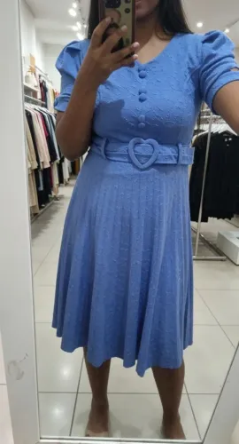 Vestido moda evangélica novo feminino tamanho M