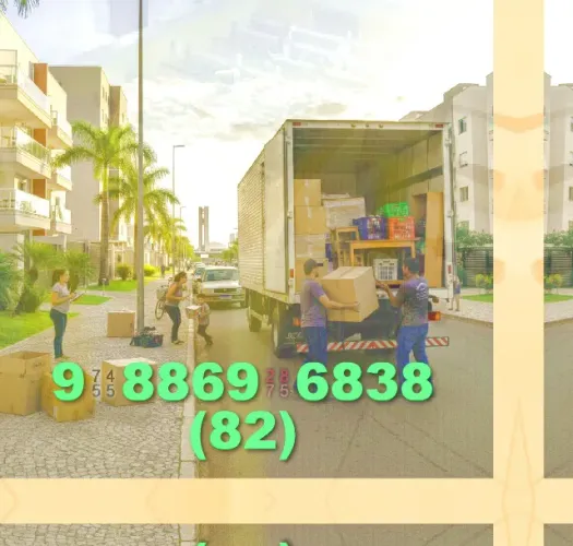 Frete de mudanças! Rápido e seguro em Maceió ~ Ponta Verde ~ Jaraguá ~ Prado
