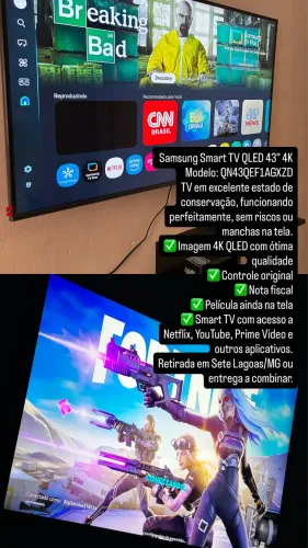 Samsung Smart TV QLED 43" 4K