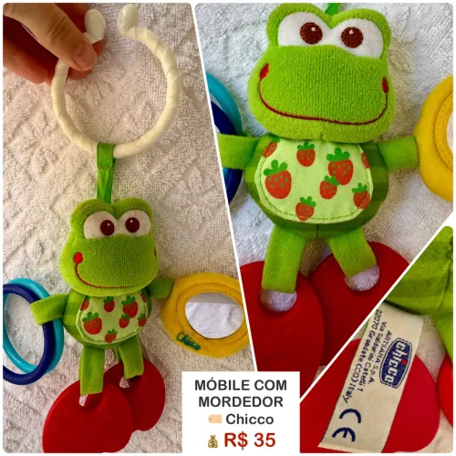 Móbile de Sapinho com Mordedor - Chicco