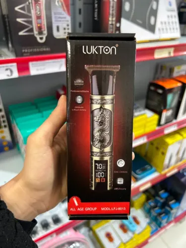 Máquina Barba e cabelo Sem fio com visor