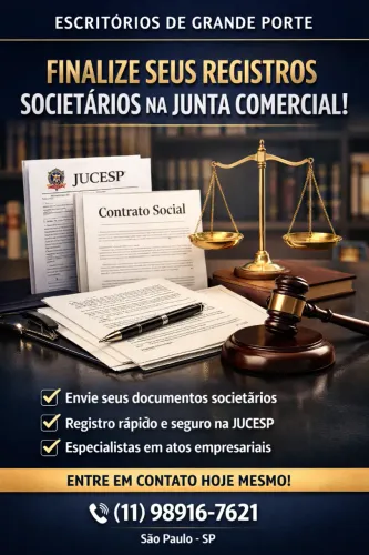 FINALIZAÇÃO DE REGISTROS SOCIETÁRIOS - ASSESSORIA SÃO PAULO