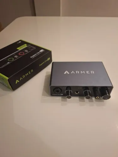 Interface de Áudio Armer Argent One G2 - Perfeito Estado + Caixa Original