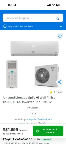 VENDO AR CONDICIONADO 127V