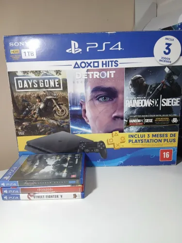 Ps4 Slim 1tb Novo