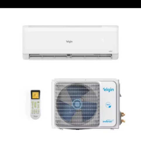Ar Condicionado Split Inverter Elgin Hi Wall Eco II 9000 BTUs Frio HJFI09C2WB - 220V
