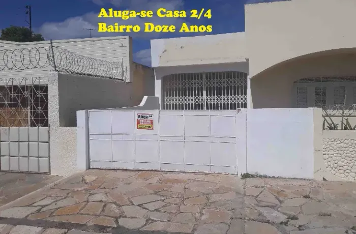 Aluga-se Casa bairro Doze Anos 2/4