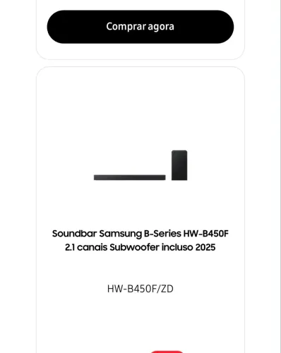 Soundbar Samsung