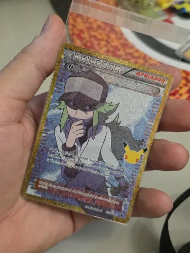 Carta Treinador N 101/101 101/30 30 anos pokemon