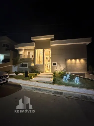 RR9886 Casa 417m² CONDOMÍNIO NEW VILLE - OPORTUNIDADE - 3 Suítes 6 Vagas - Santana de Parn