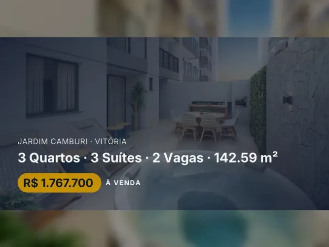 Luxo e Conforto: Apartamento Garden com Lazer Completo em Jardim Camburi