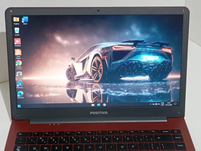 Notebook Positivo,  Intel Quad Core, Bateria Duração 6 hs, Windows10, Office etc. 