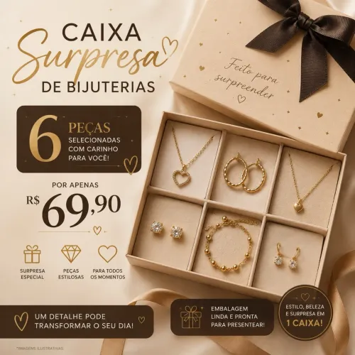 Caixa Surpresa de Bijuterias ?
