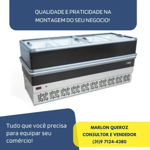 Freezer Ilha de 2M Polar