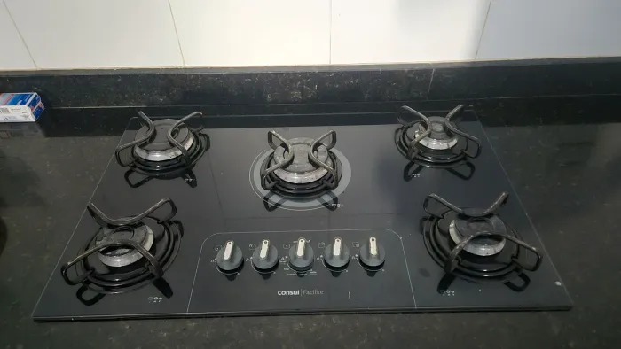 Fogão Cooktop 5 bocas