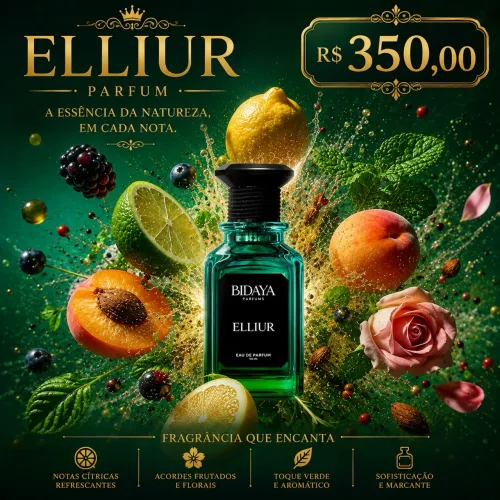 Perfume Árabe Bidaya Elliur 100 Ml Original