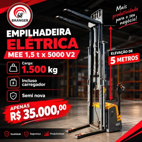 Empilhadeira eletrica 