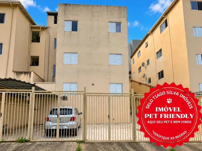 Apartamento com 2 dormitórios para alugar, 75 m² por R$ 1.435/mês - Pão de Açúcar - Pouso 
