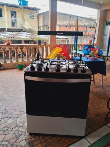 Fogão brastemp 6 bocas