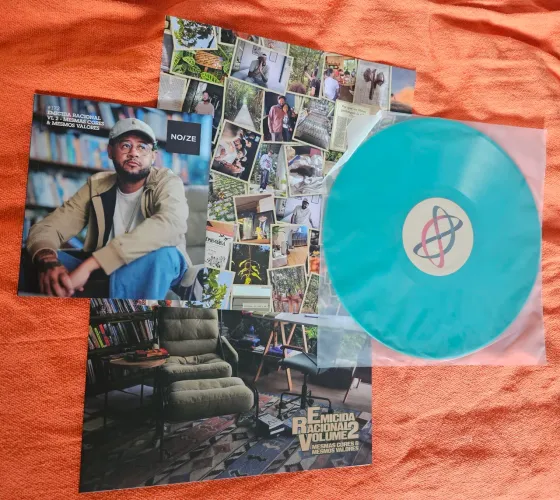Vinil- Álbum Emicida Racional Volume 2 - Mesmas Cores e Mesmos Valores
